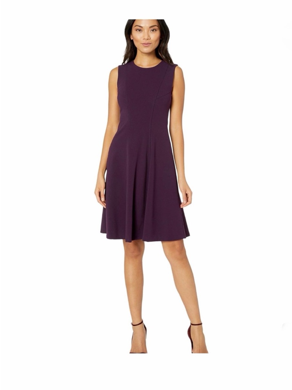 Tommy Hilfiger Women's👩🏻Dress👗AUBGERGINE Sz 6